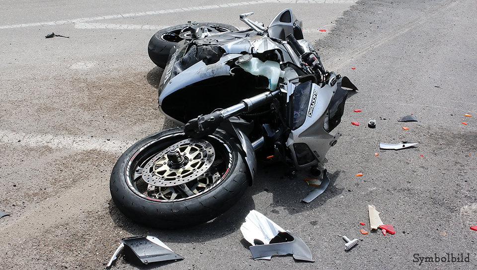 Motorrad Unfall