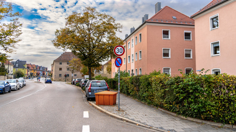 Straße beim Galgenberg