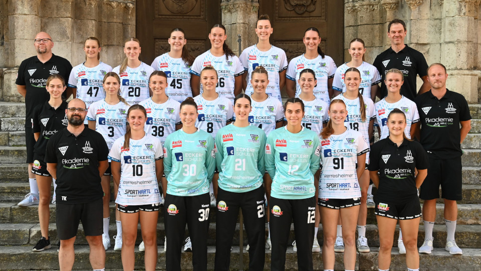 Gruppenfoto der Spielerinnen