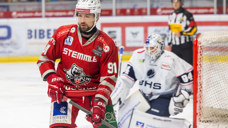Eishockey Spieler auf dem Eis