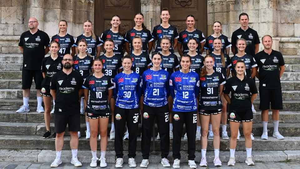 Gruppenfoto der Spielerinnen