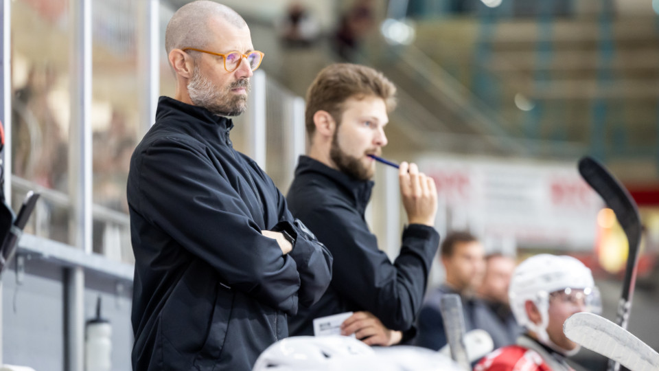 EBR-Trainergespann Ville Hämäläinen und Jan Šuráň