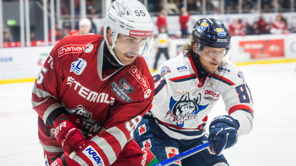 Eishockey Spieler auf dem Eis
