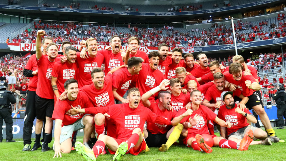 Gruppenfoto der Spieler