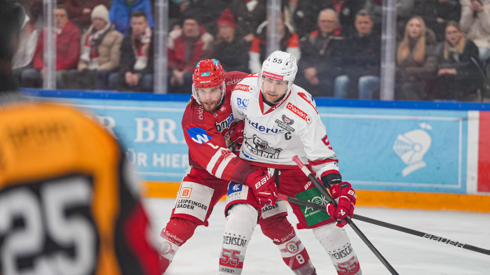 Eishockey Spieler auf dem Eis