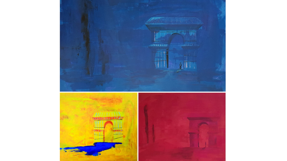 Gemälde des Künstlers John Seabird