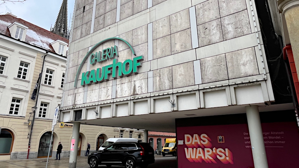 Galeria Kaufhof in Regensburg