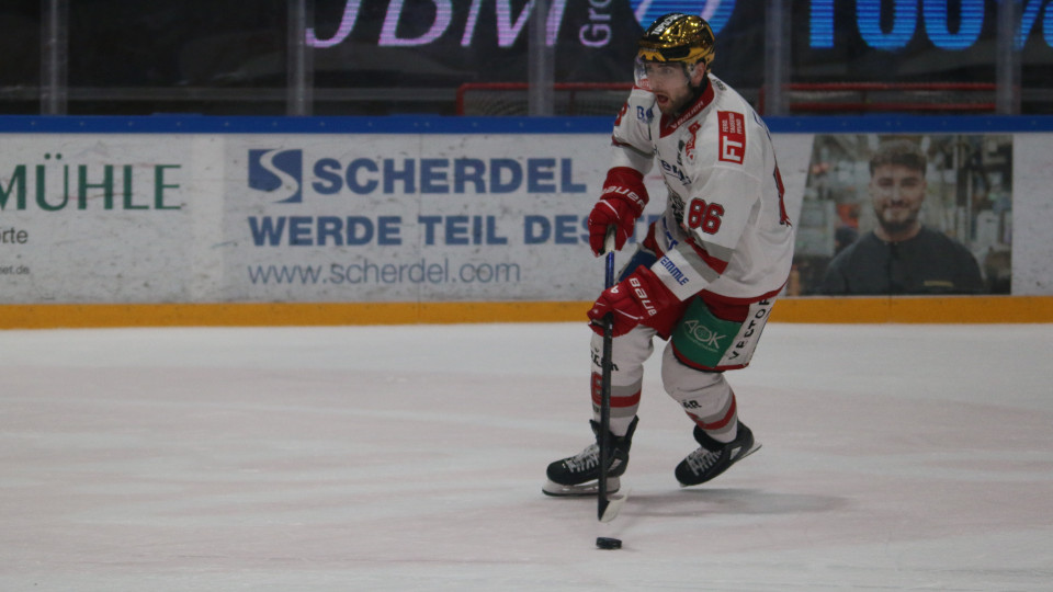 Eishockey Spieler auf dem Eis