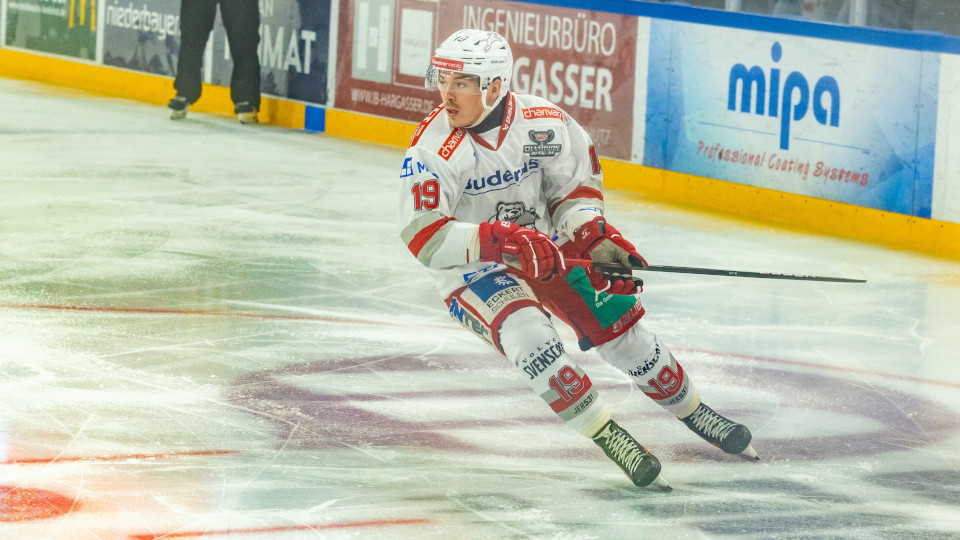 Eishockey Spieler auf dem Eis