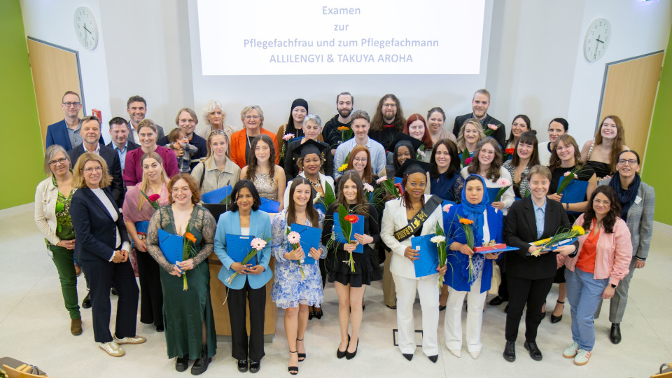 Gruppenfoto der Absolventen