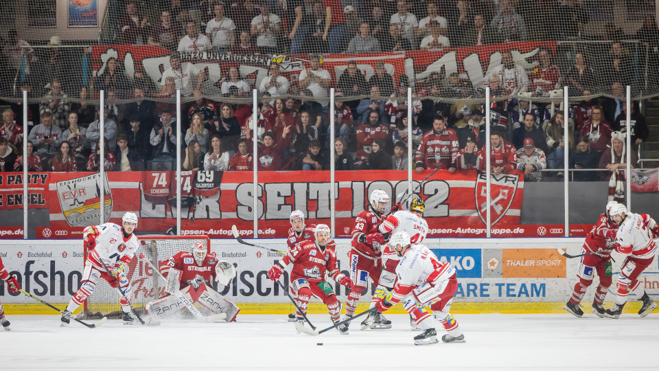 Eishockey Spieler auf dem Eis