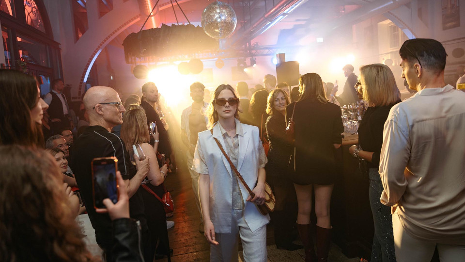 Models beim Catwalk im Brauhaus am Schloss