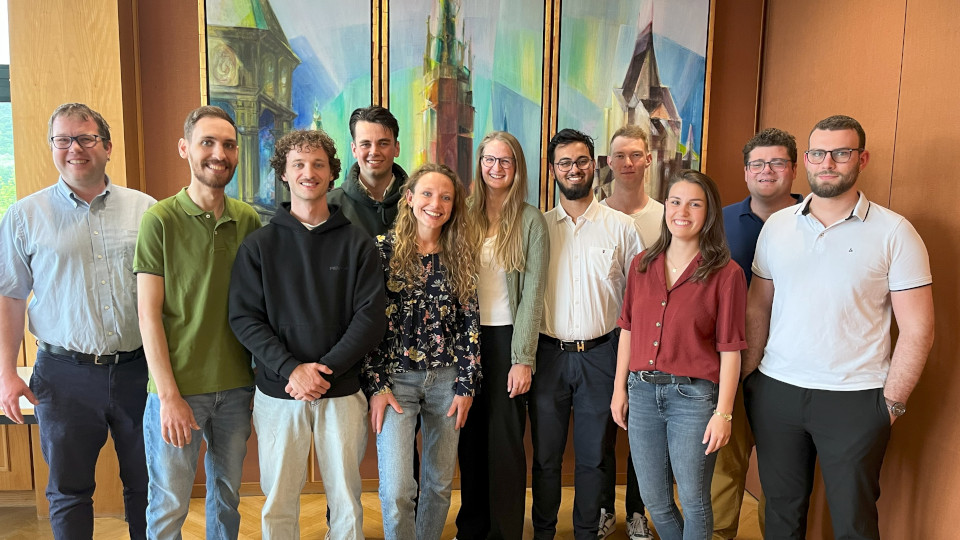 Gruppenfoto der Absolventen