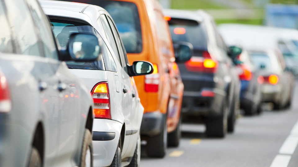 Symbolbild: Stau auf der Autobahn