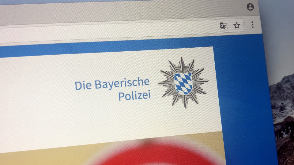 Symbolbild: Website der Bayerischen Polizei