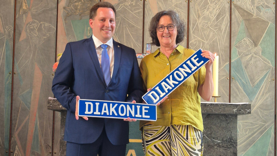 Die scheidende Vorstä