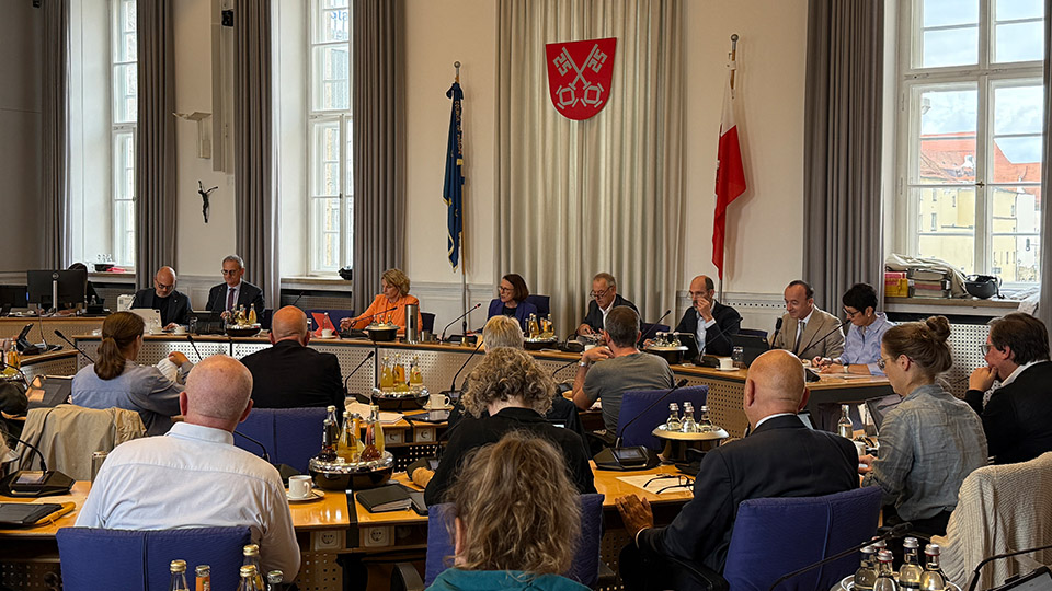 Diskussion im Regensburger Stadtrat zum Thema Mobilitätsdrehscheibe und neuer Parkplatz am Unteren Wöhrd