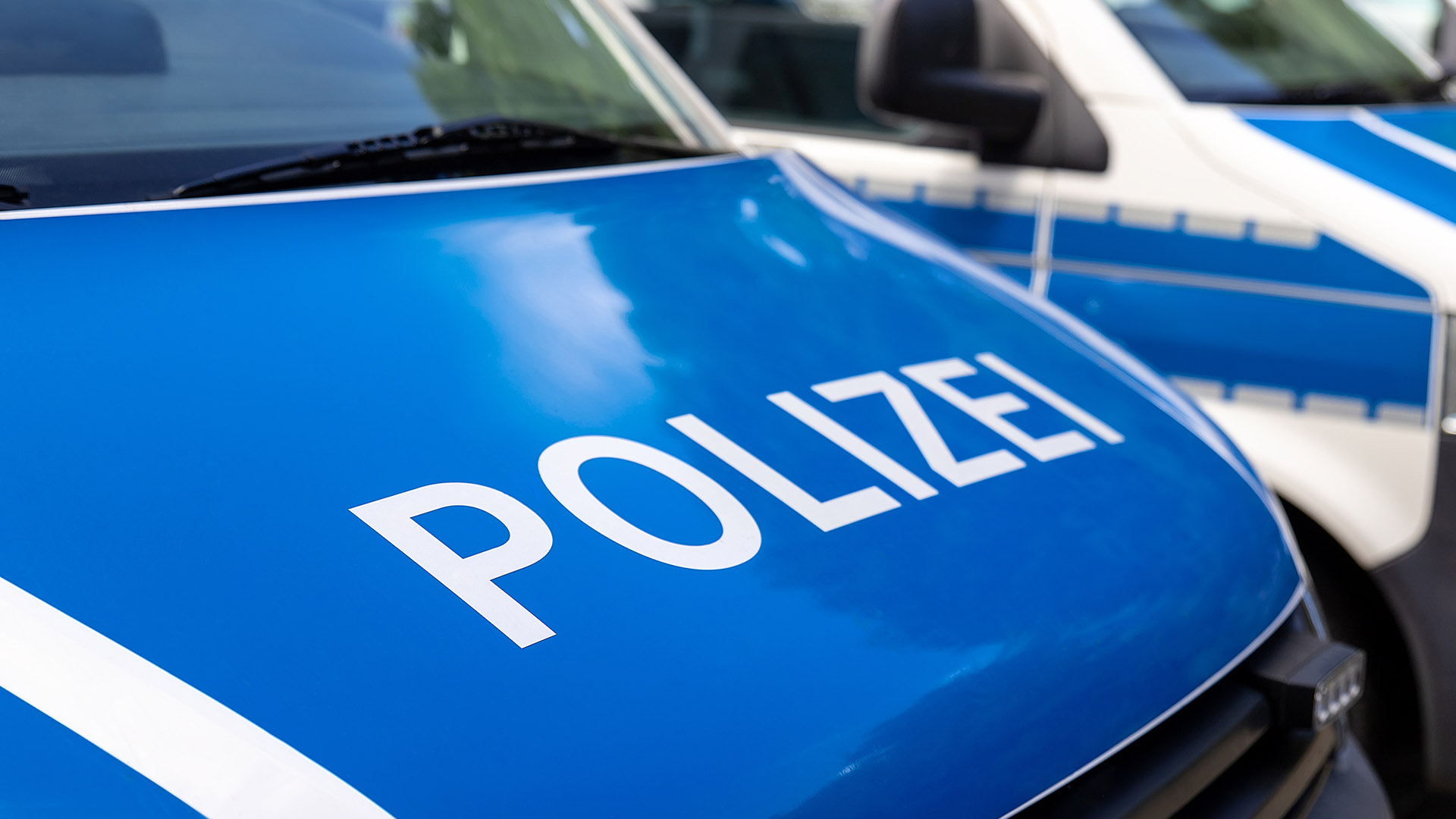 Streifenwagen der Polizei