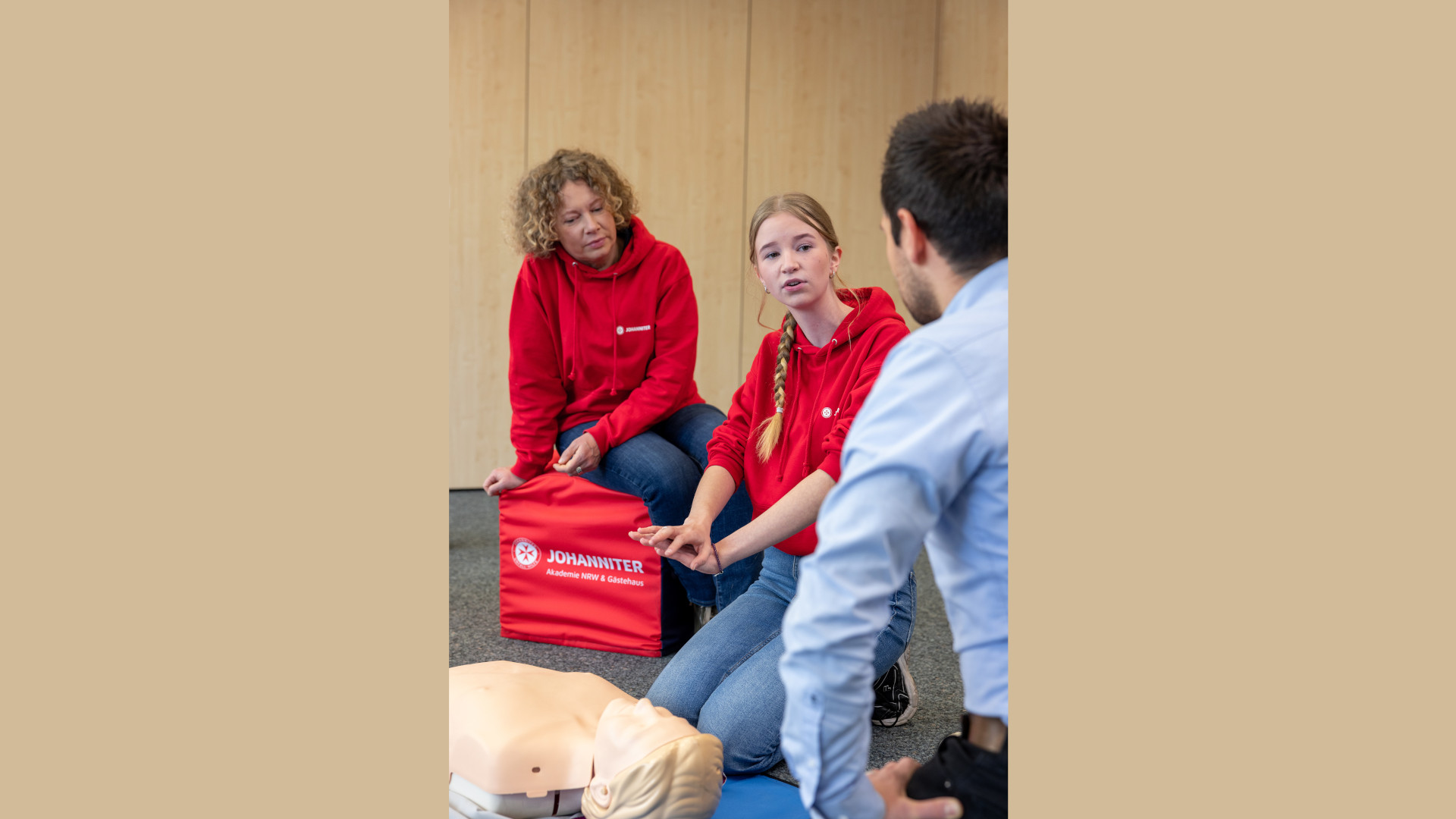 Kurs der Johanniter für den Ernstfall