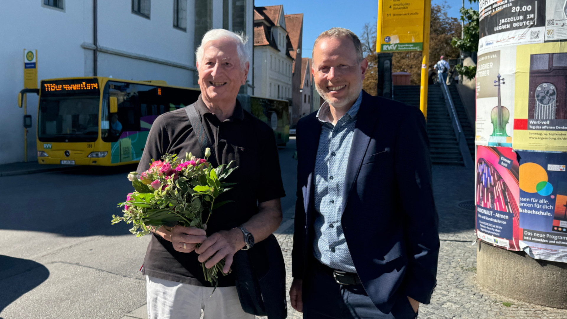 Manfred Bader (links) und Kai Müller-Eberstein (rechts)