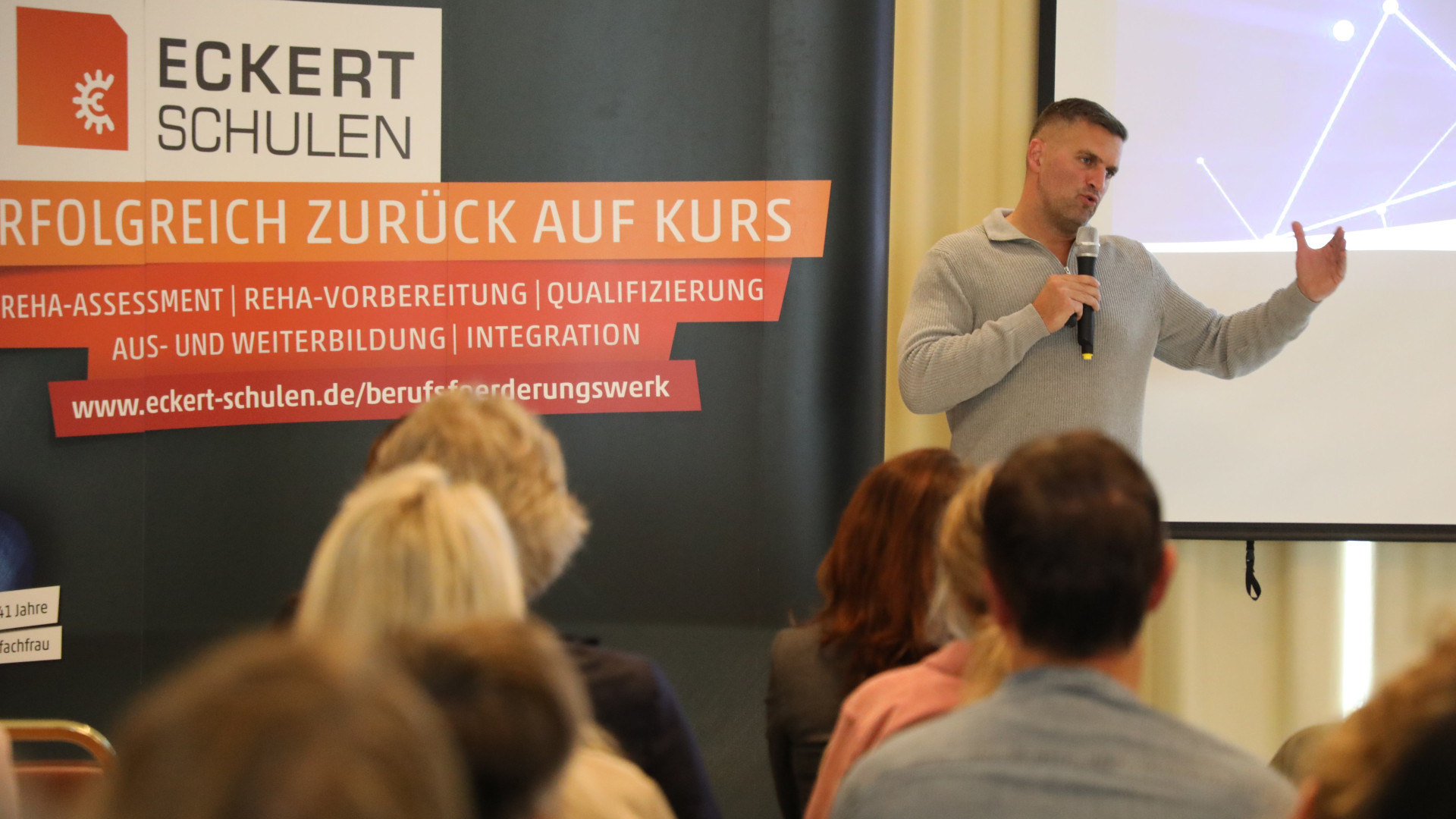 Daniel Jung auf der Bühne