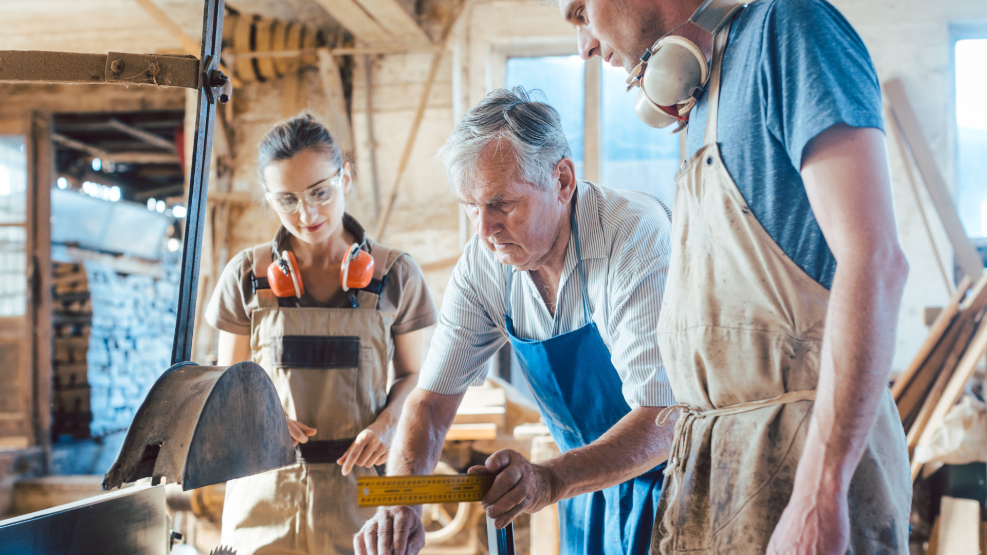 Symbolbild: Fachkräfte im Handwerk
