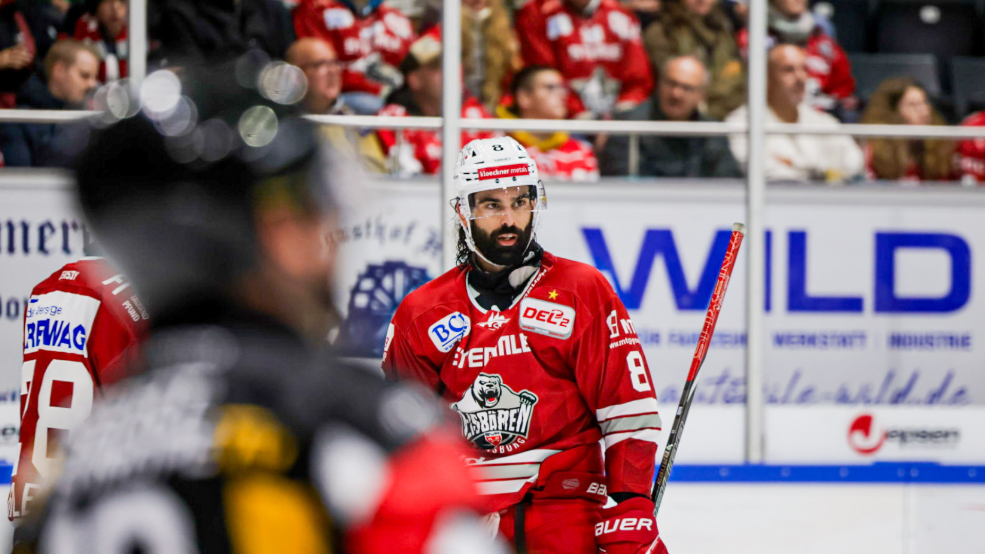 Eishockey Spieler auf dem Eis