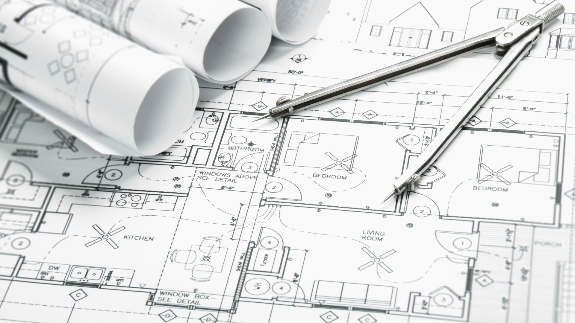 Symbolbild: Baupläne