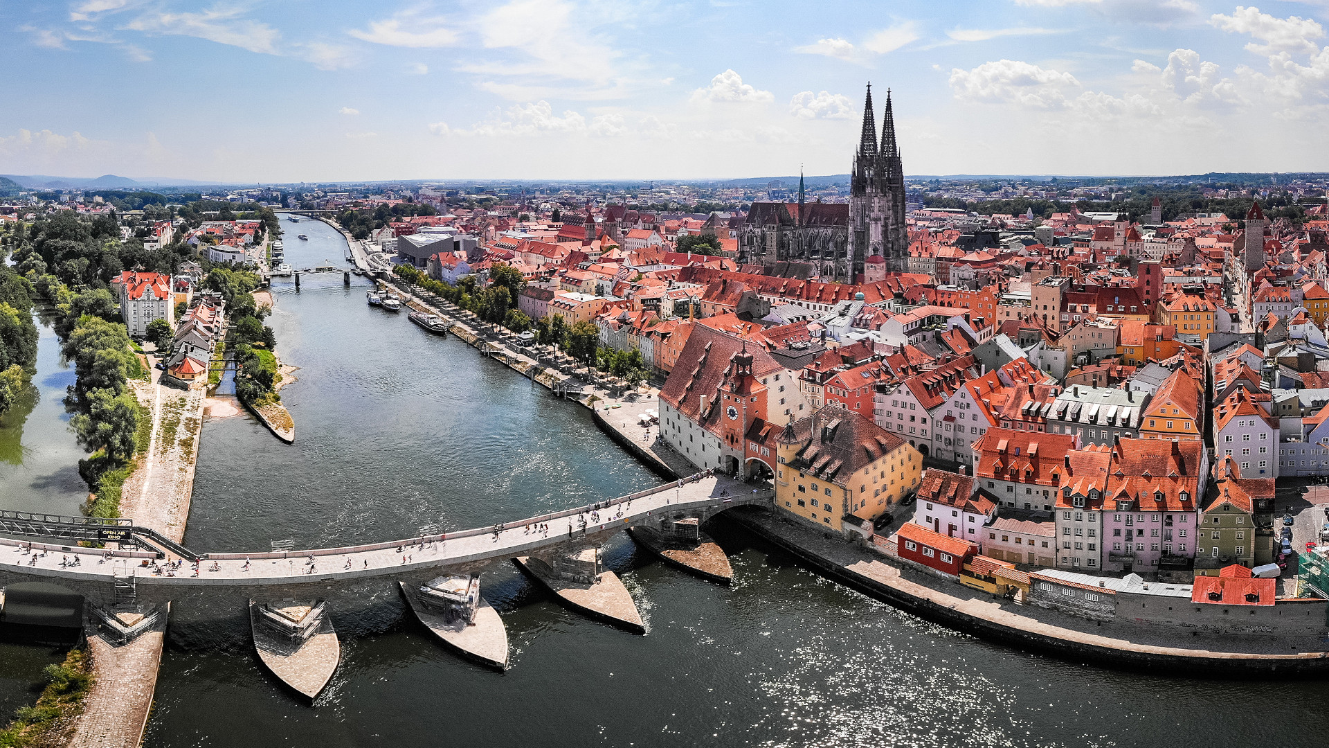 Regensburg von oben