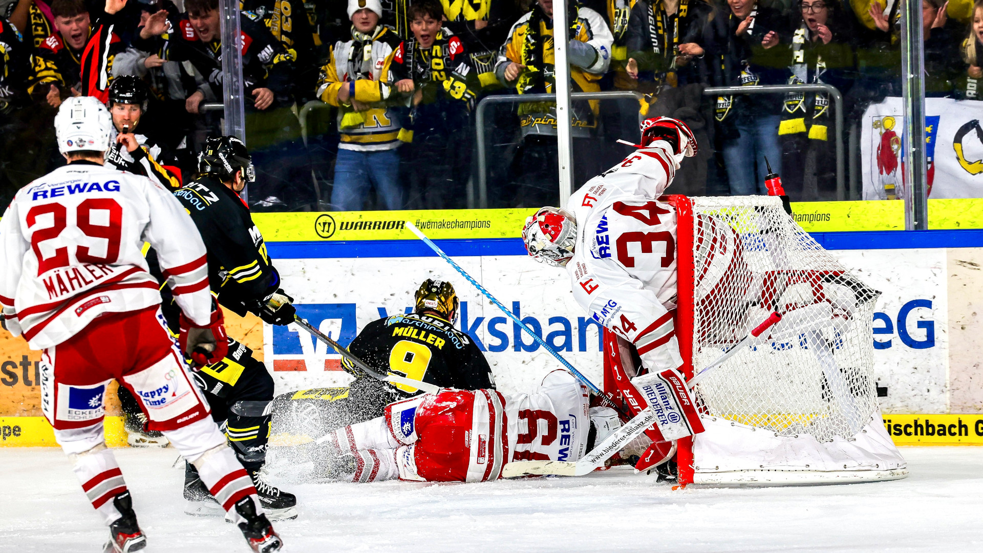 Eishockey Spieler auf dem Eis