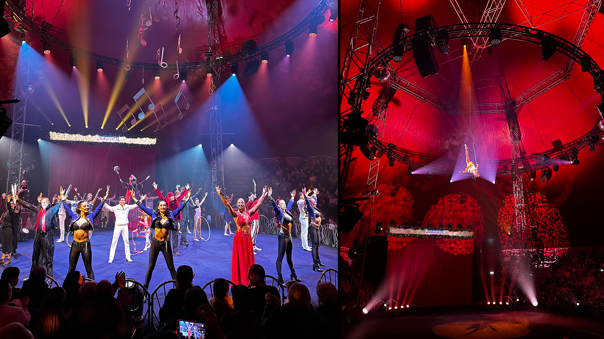 Premiere des Regensburger Weihnachtscircus