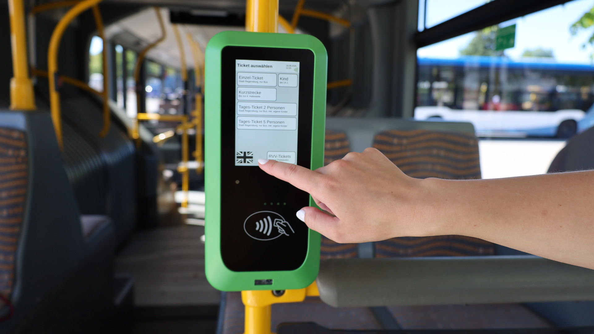 Tickets können jetzt direkt im Bus gekauft werden