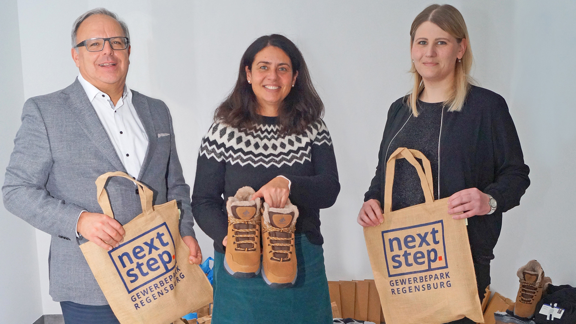 Gruppenfoto: Roland Seehofer, Barbora Pokorny, Andrea Zwick