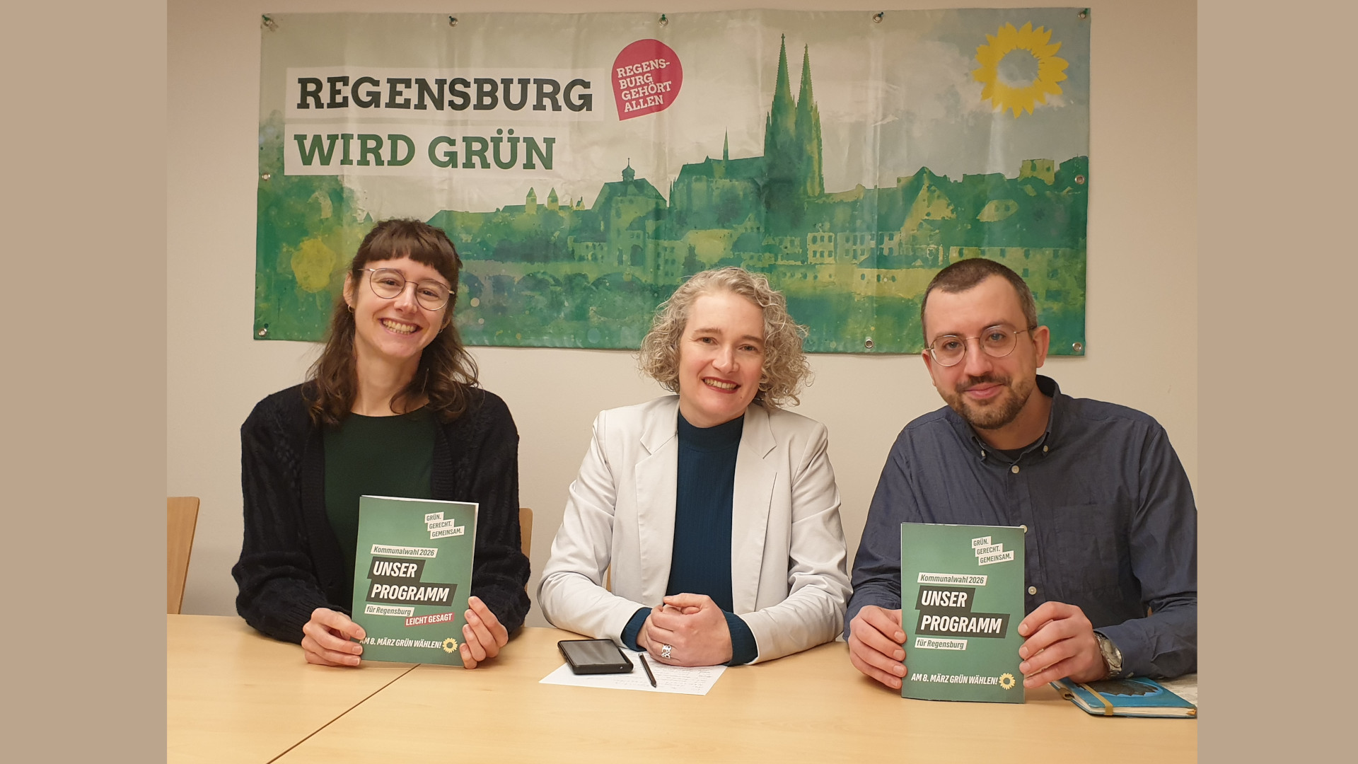 Pressekonferenz zur Veröffentlichung des Wahlprogramms