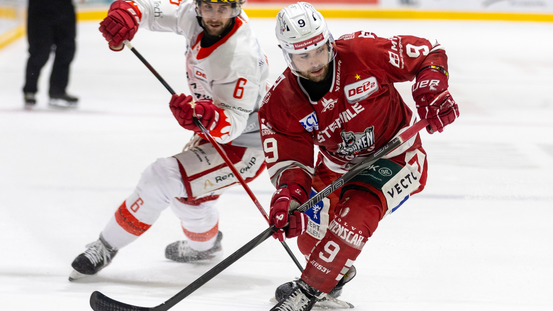 Eishockey Spieler auf dem Eis