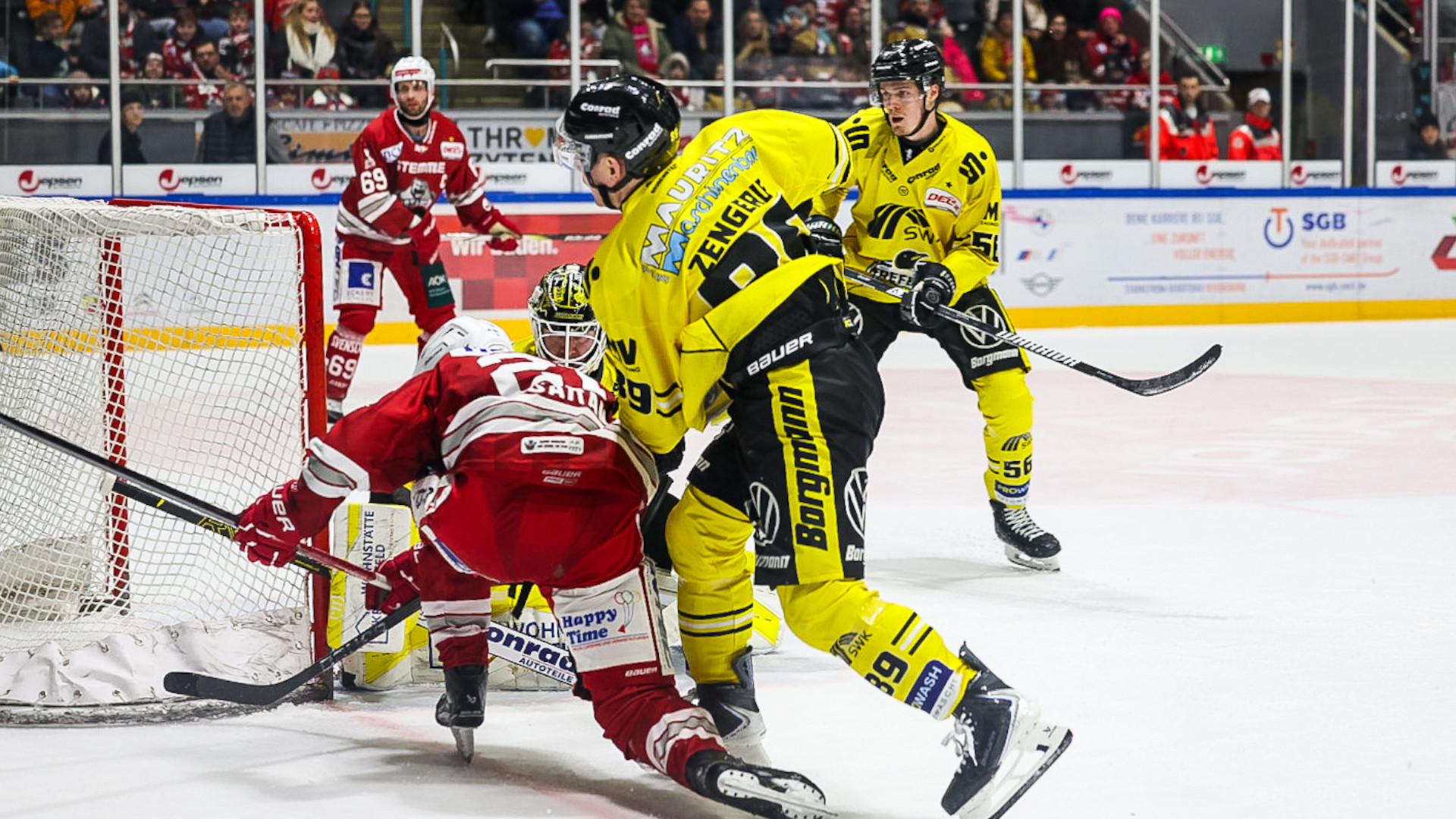 Eishockey Spieler auf dem Eis