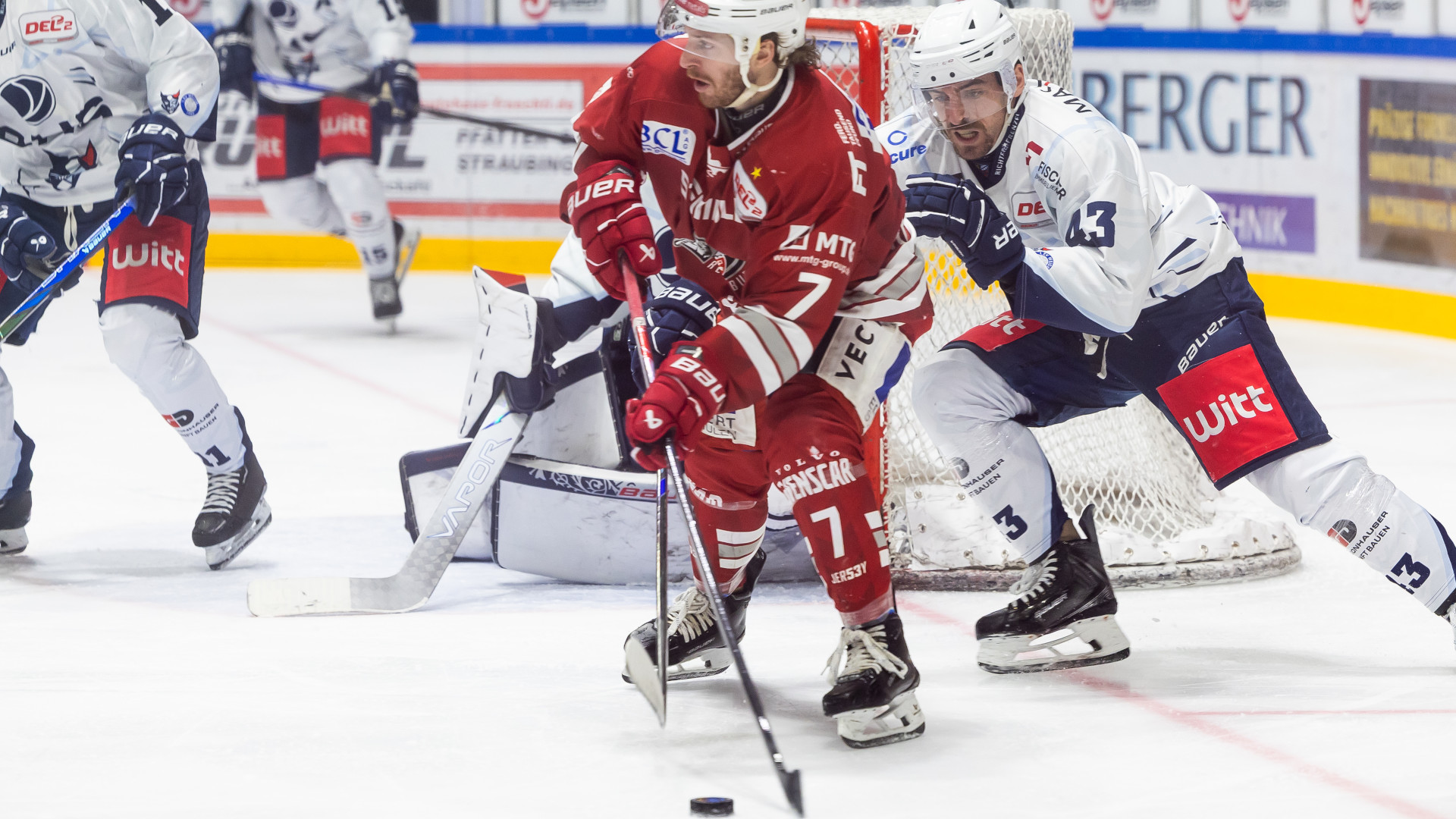 Eishockey Spieler auf dem Eis