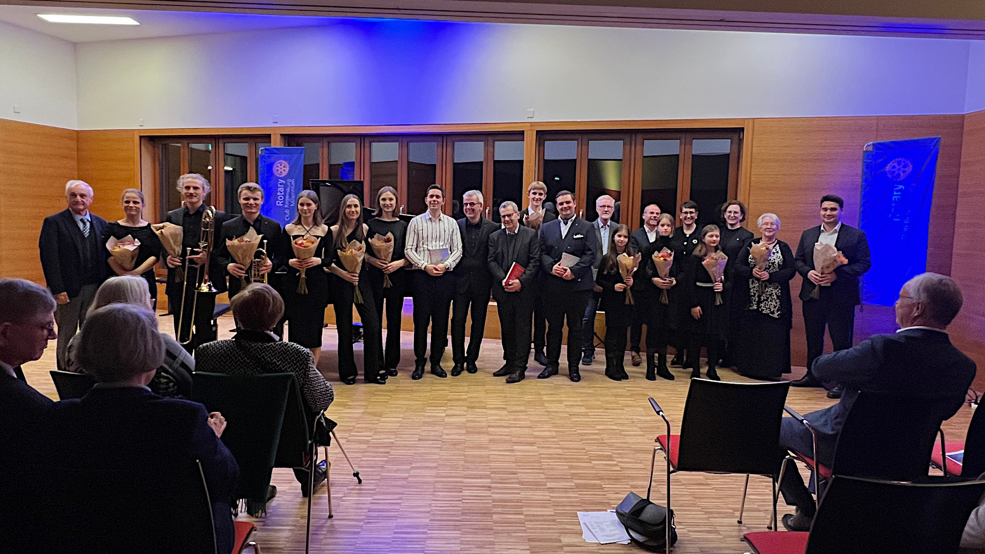 Gruppenfoto der jungen Talente