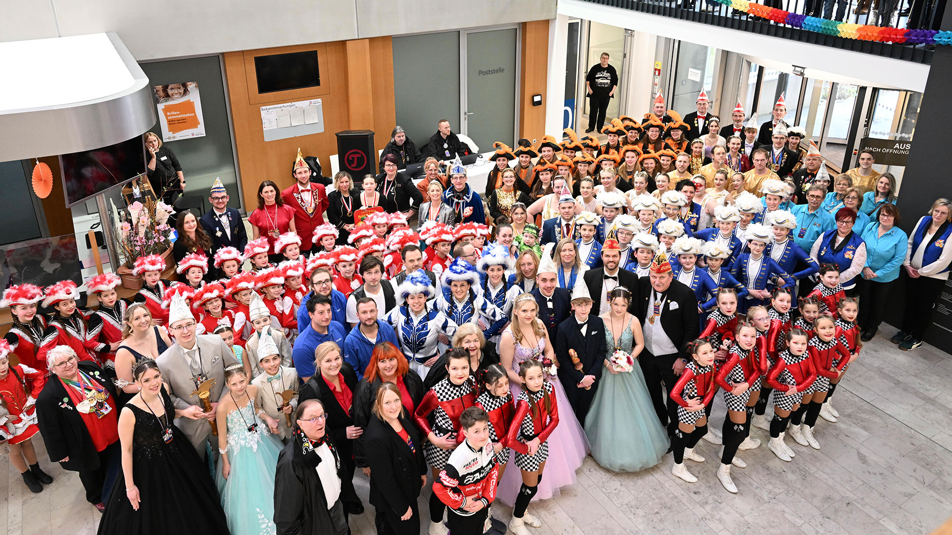 Traditioneller Faschingsempfang im Landratsamt Regensburg. 
