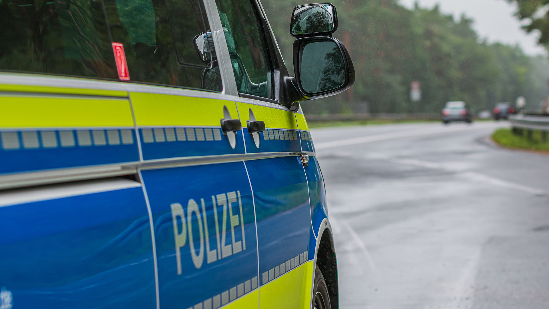 Streifenwagen der Polizei