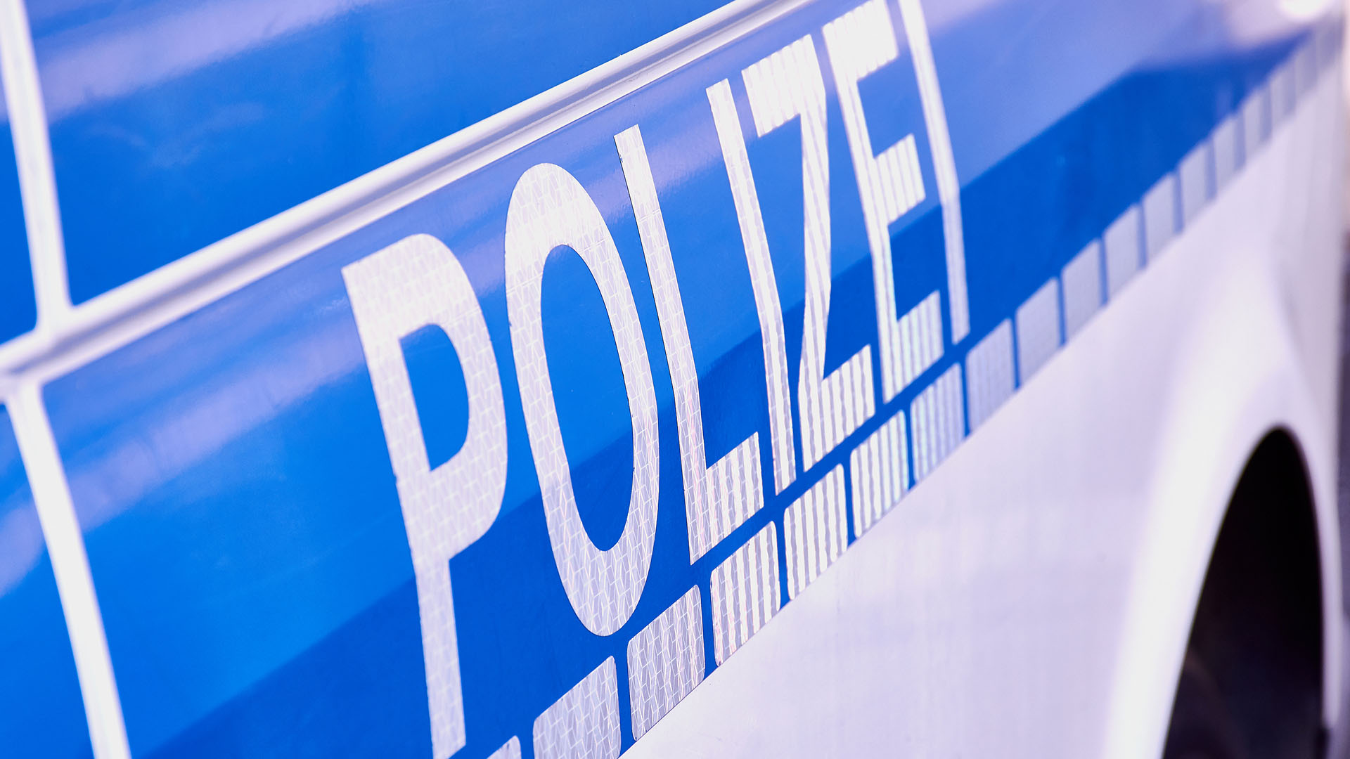 Streifenwagen der Polizei