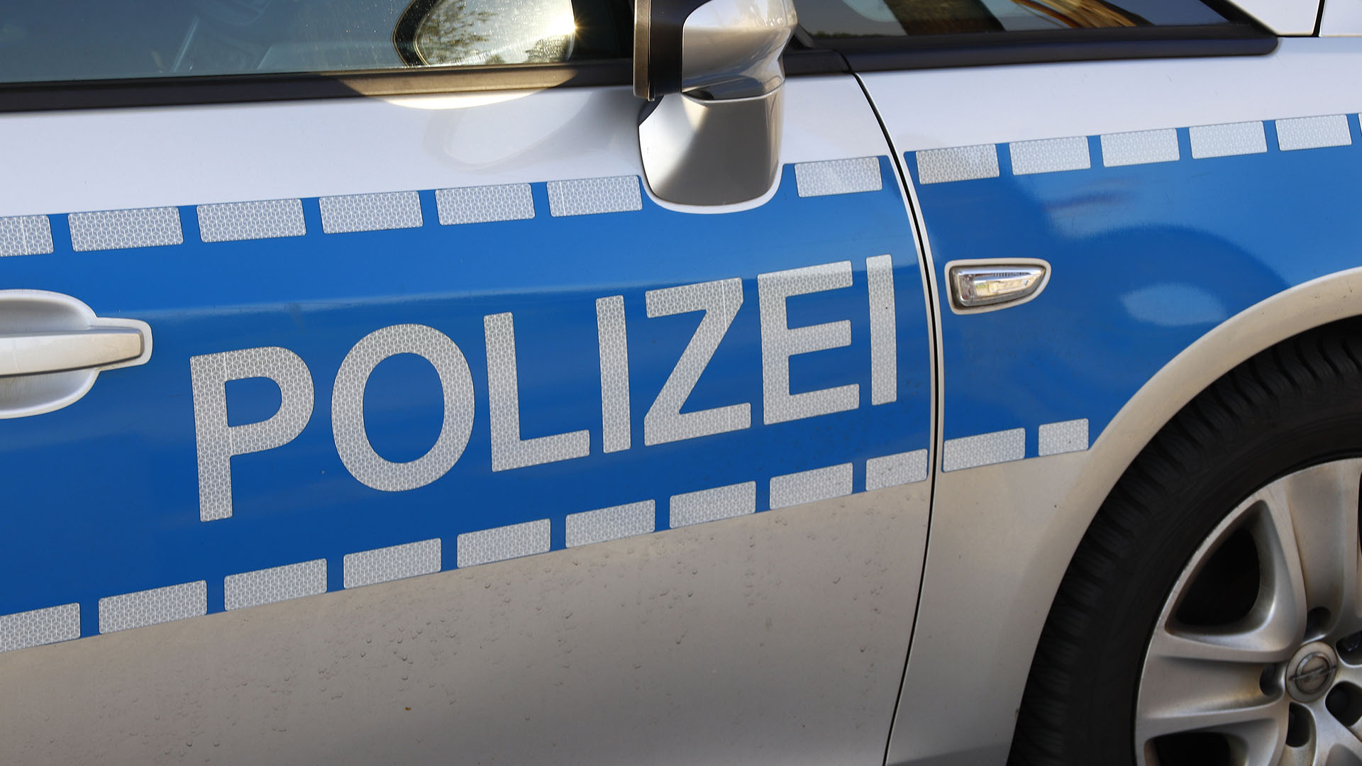 Streifenwagen der Polizei