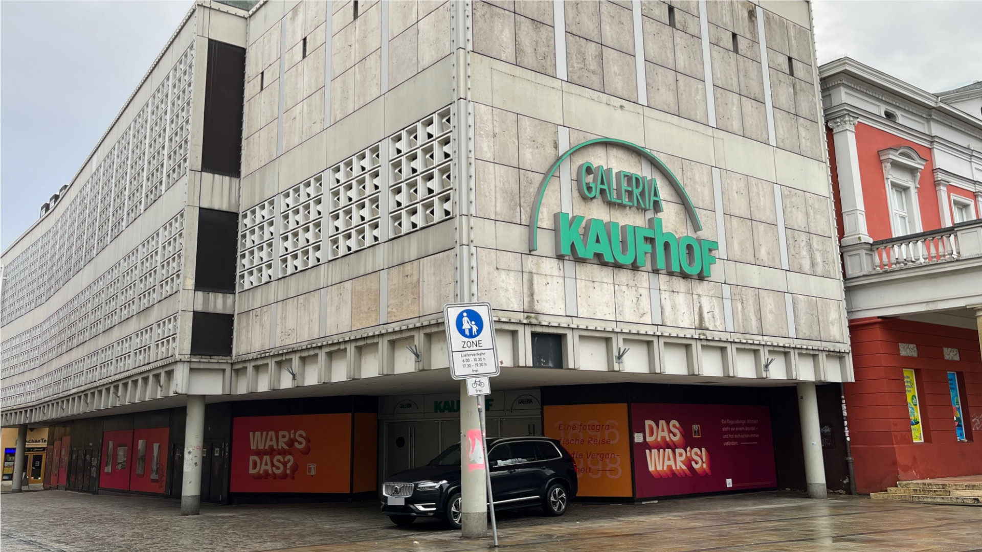 Kaufhof-Gebäude in Regensburg