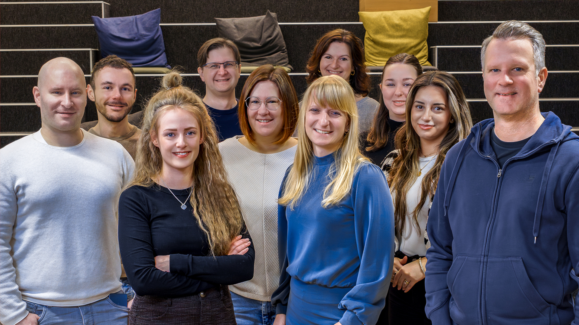 Teamfoto R-KOM Mitarbeiter