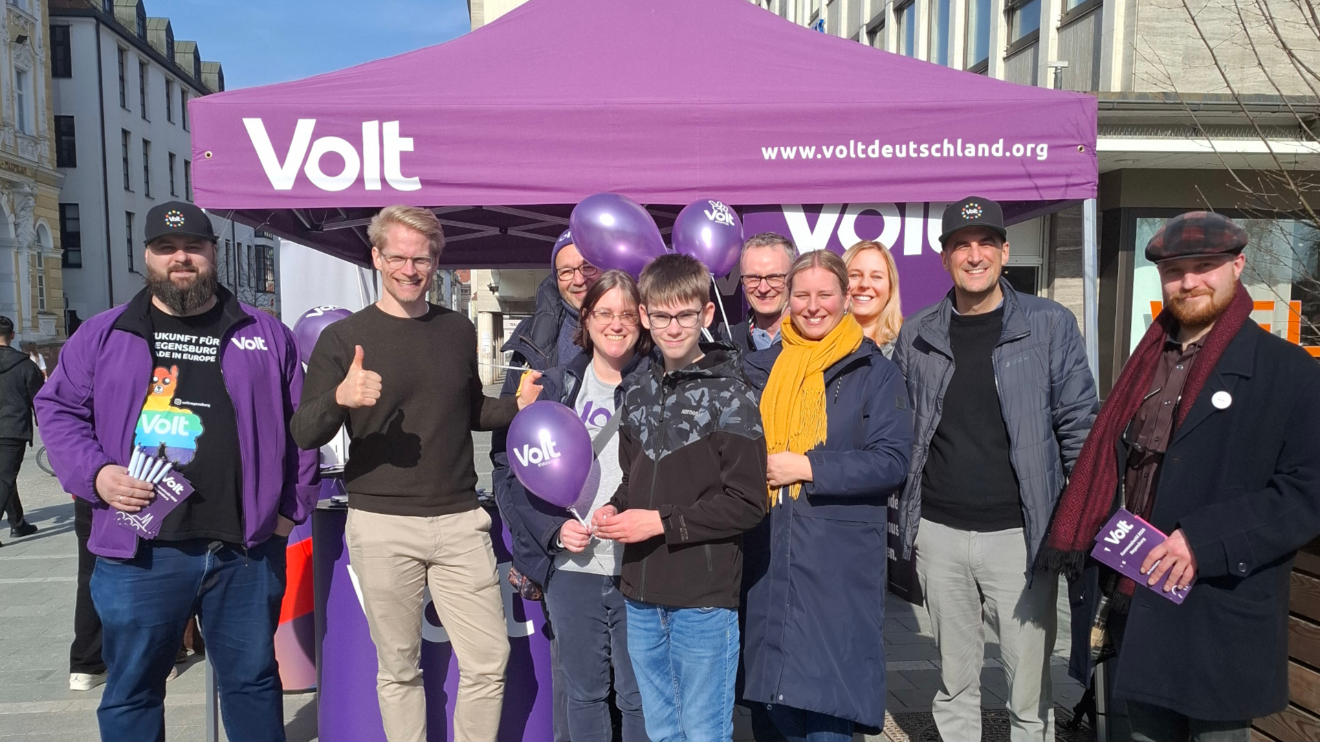 Gruppenfoto bei der Aktionswoche