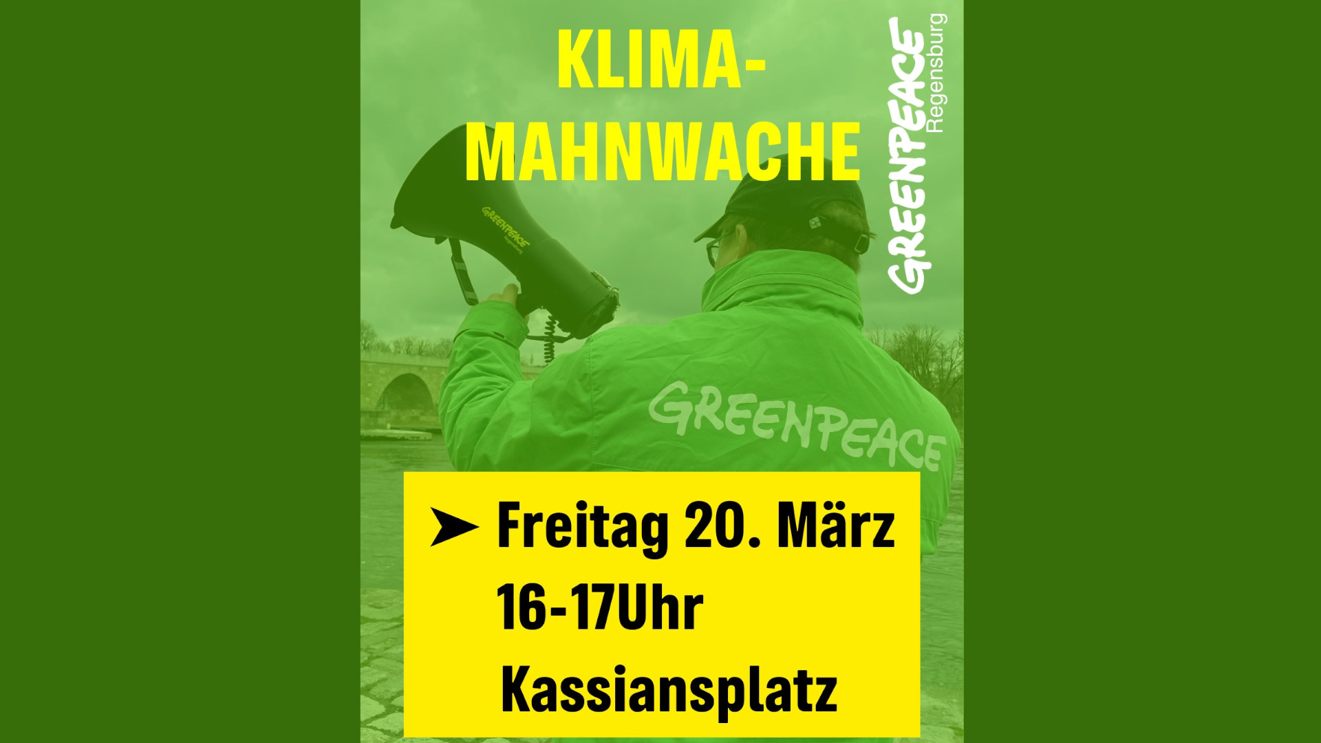 Plakat der Veranstaltung