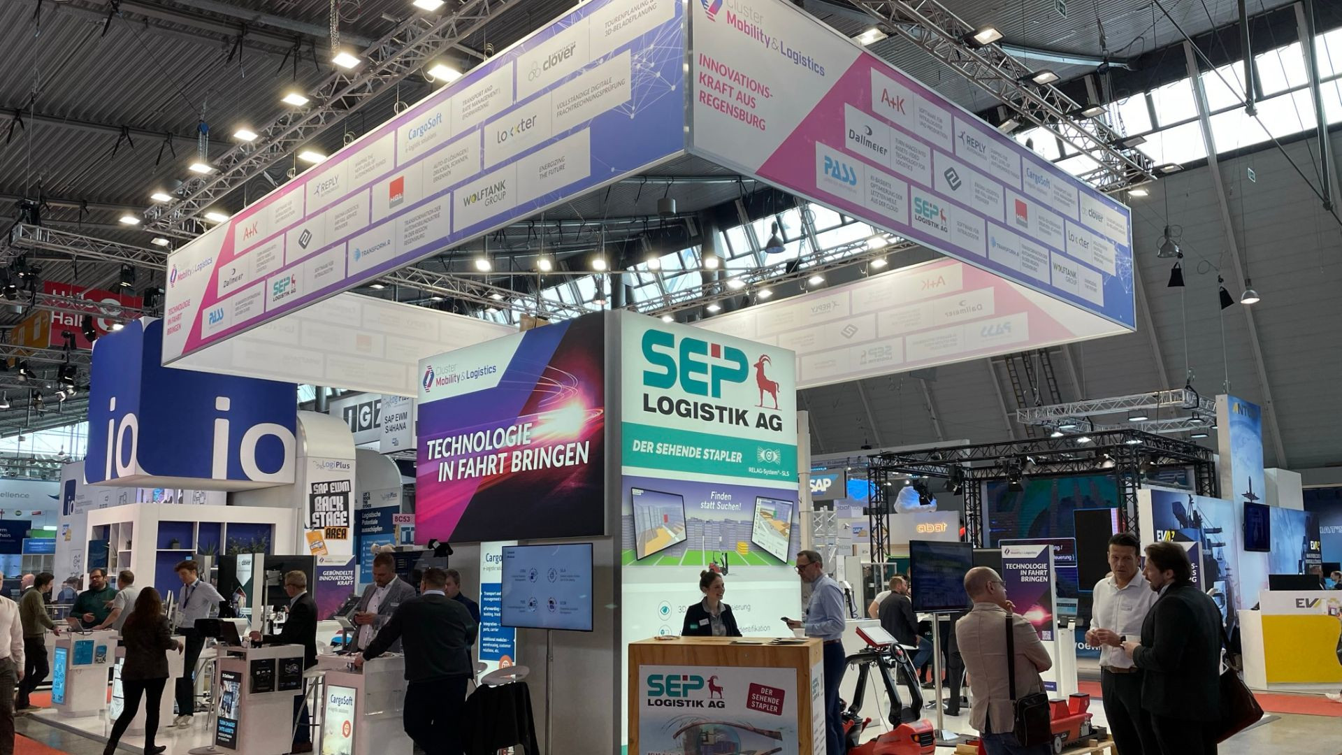 Bild von der LogiMAT-Messe