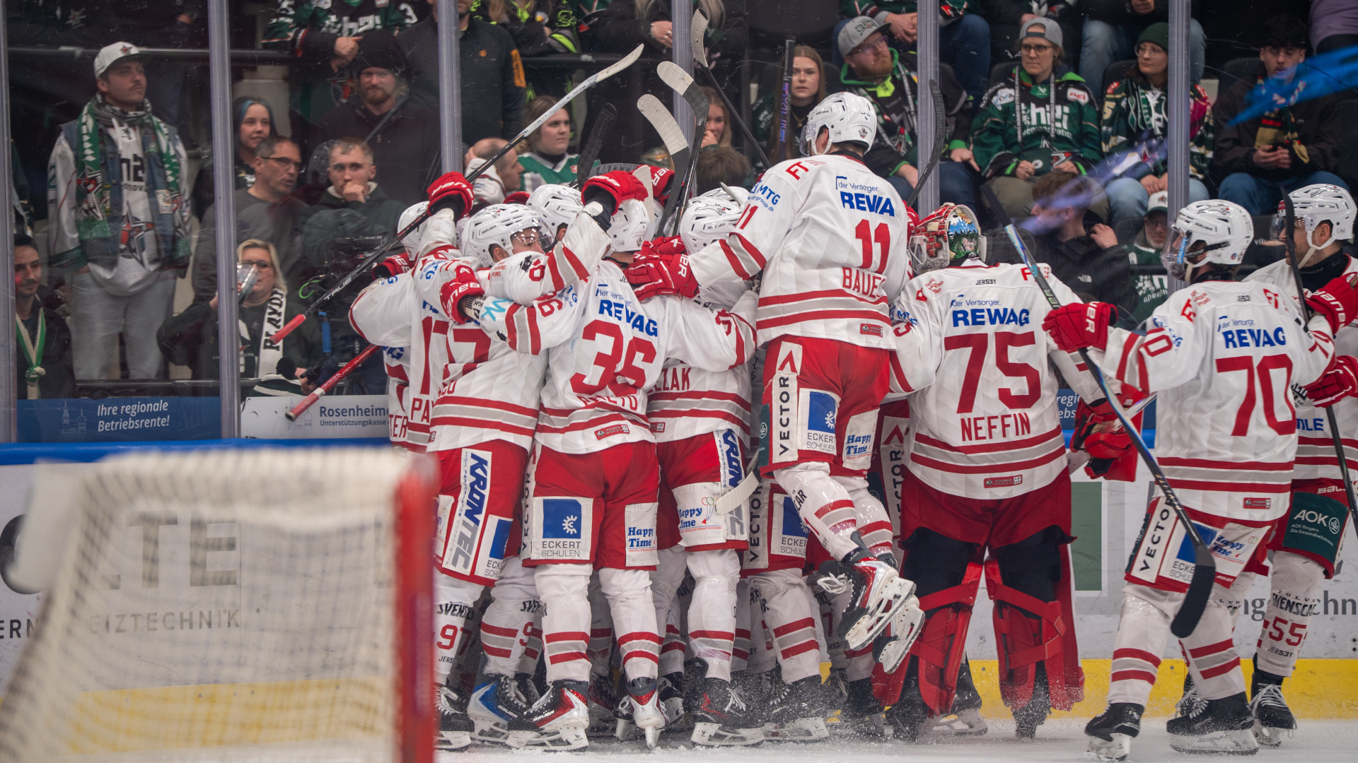 Eishockey Spieler auf dem Eis