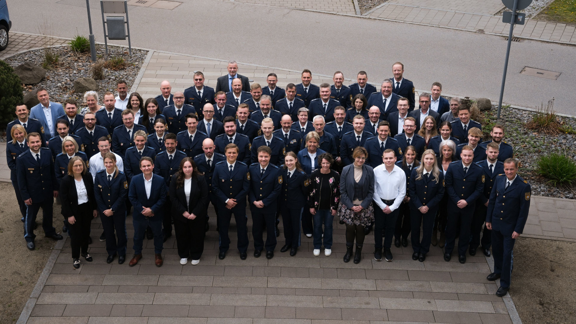 Begrüßung der Neuzugänge im Polizeipräsidium Oberpfalz