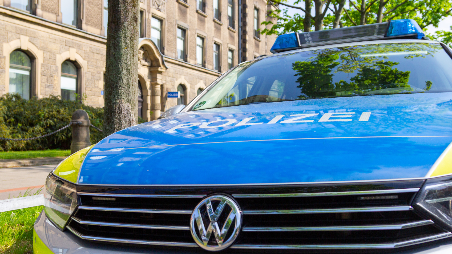 Symbolbild: Polizeiwagen